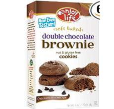 Enjoy Life Gluten-Free Double Chocolate Brownie Cookies