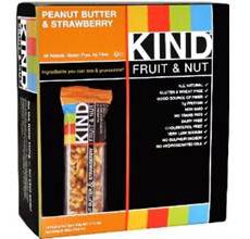 KIND Fruit-Nut Gluten-Free Peanut Butter and Strawberry