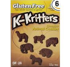 Kinnikinnick Gluten-Free Chocolate Animal Cookies