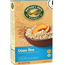 Natures Path Gluten Free Crispy Rice Cereal