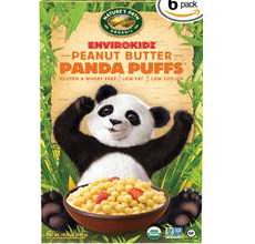 Natures Path Gluten Free Peanut Butter Panda Puffs Cereal