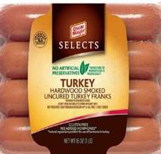 Oscar Mayer Gluten-Free Turkey Hot Dogs