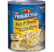 Progresso Gluten-Free Rich Hearty Chicken Corn Chowder Soup