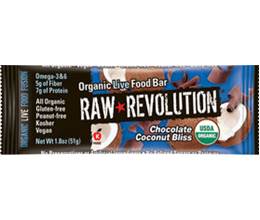 Raw Revolution Organic Chocolate Coconut Bliss Bar