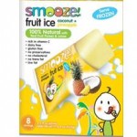 Smooze Gluten-Free Fruit Ice Pops Coconut Pineapple