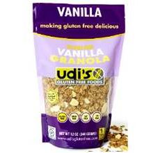 Udis Gluten-Free Granola Vanilla Flavor