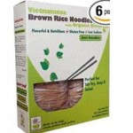 Vietnamese Gluten-Free Brown Rice Noodles wGreen Tea
