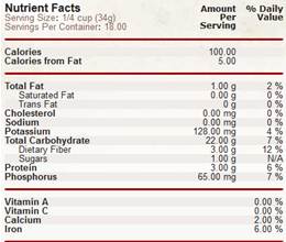Bobs Red Mill Gluten Free Sweet White Sorghum Flour Nutrition Facts Bobs Red Mill Gluten Free Sweet White Sorghum Flour Nutrition Facts