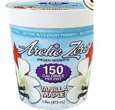 Arctic Zero Gluten Free Frozen Dessert Maple Vanilla