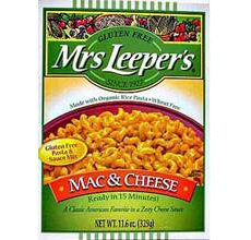 Mrs. Leepers Gluten-Free Mac Cheese Dinner