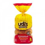 Udi's Gluten-Free Cinnamon raisin Bagel