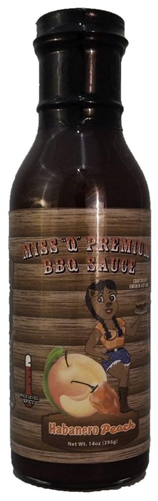 Miss Q's Premium BBQ Sauce Peach 