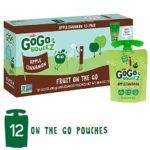 GoGo SqueeZ 12 Pouch Pack Apple Cinnamon