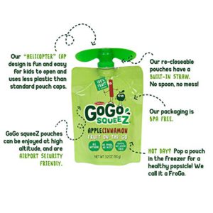 GoGo SqueeZ Pouch Features